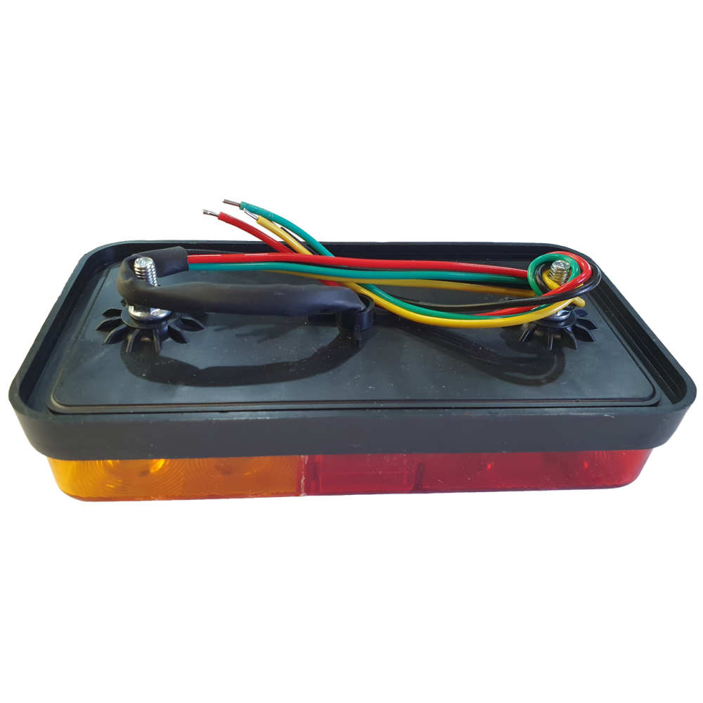 Ліхтар LED задній універсальний 148 х 78 х 22; 12V; 8 led діодів; + 30 см провід Мукачево - фото 4