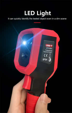 Тепловізійна камера Uni-T UTi120S+ Plus (до 550 °C) з роздільною здатністю 240x180 Червоний Київ