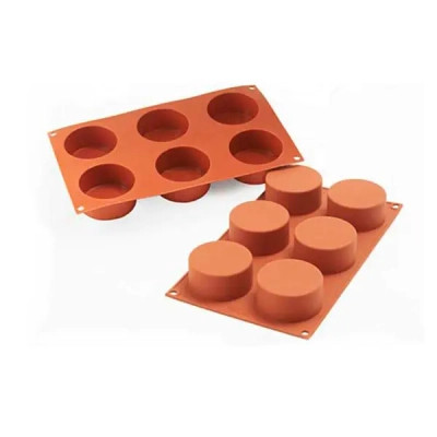 Форма для випікання Silikomart "Циліндр" 70мм, h35 мм (SF127/C) Вінниця - фото 1