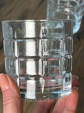 Набір склянок OLens "Кватро" 270 мл 6 шт. високий прозорий для дому та ресторанів 102-690 Київ