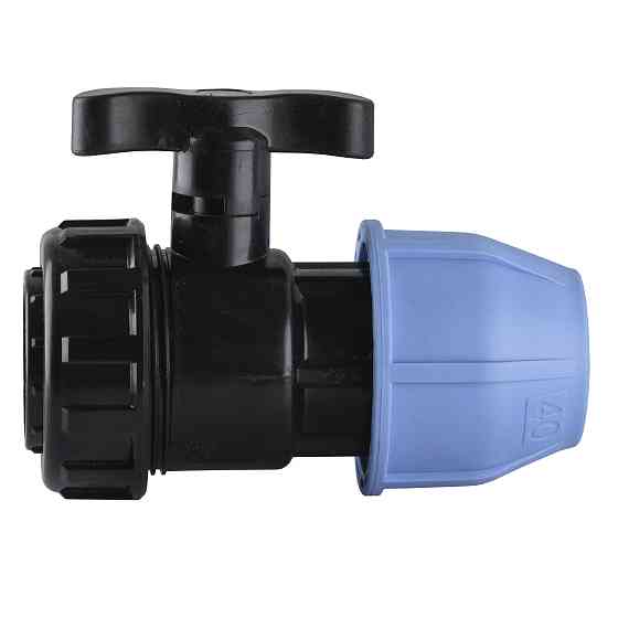 Кран кульовий ПНД Vsplast 40*1 1/4 ''  ВР 6002 Київ