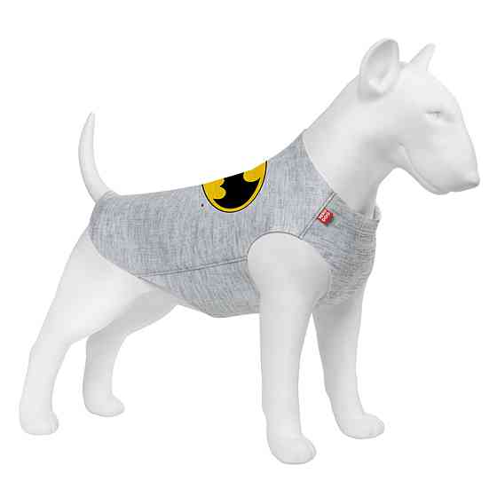 Майка для собак WAUDOG Clothes малюнок "Бетмен лого", S40, B 50-56 см, С 29-34 см Київ