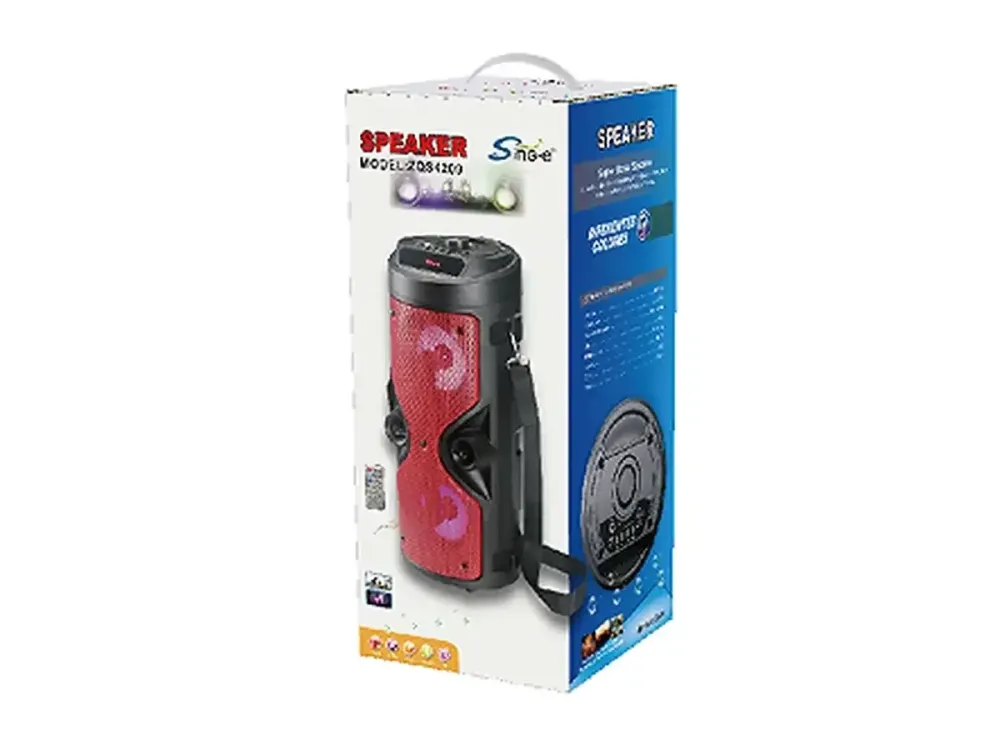 Портативна музична колонка Bluetooth ZQS-4209, потужний звук, підтримка TF-карти, FM, USB Одеса - фото 2