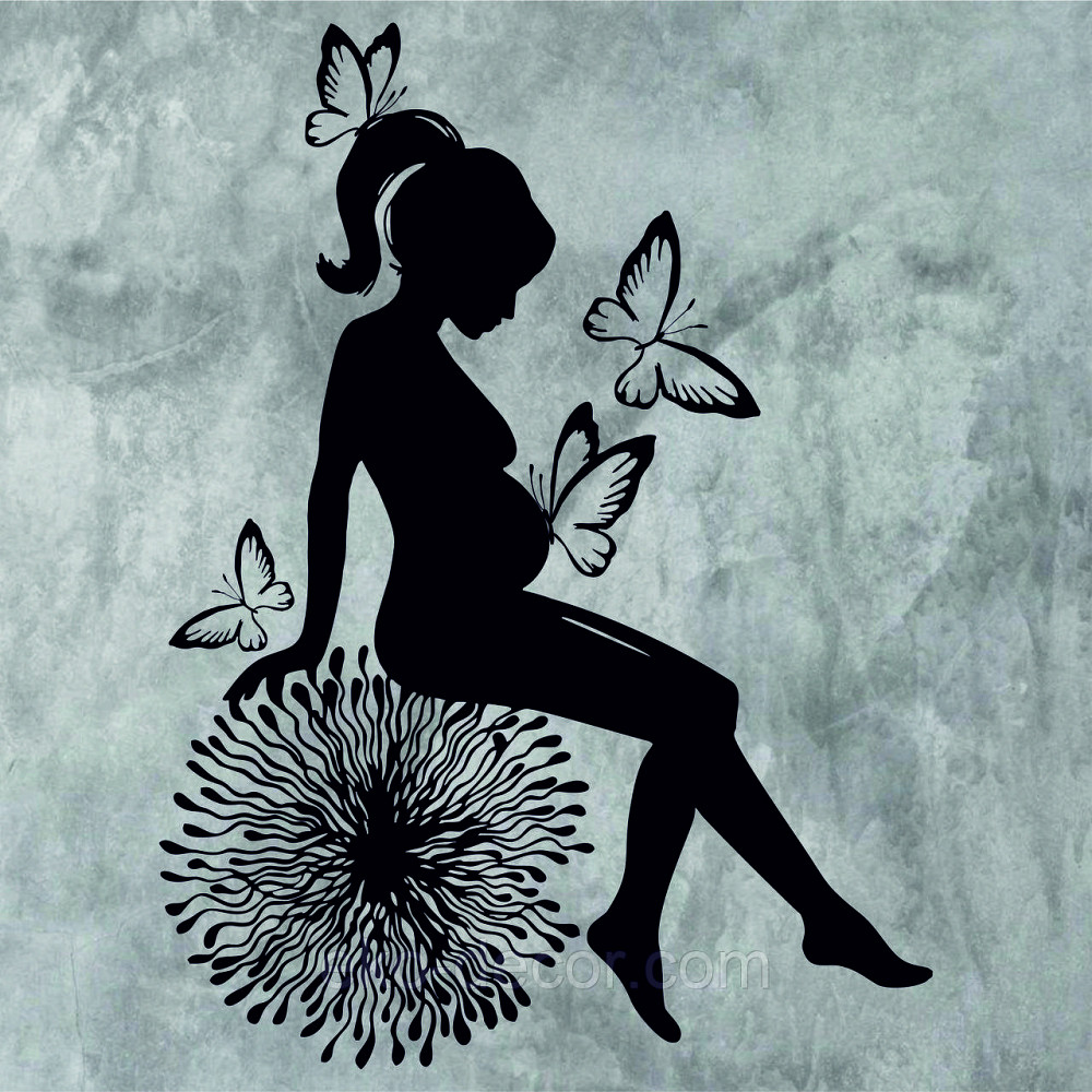 Декоративное настенное Панно «Женское счастье», Декор на стену 90*68 см, Черный Киев - изображение 5