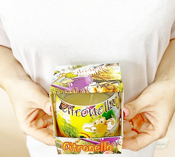 Свеча-стакан с цитронеллой Adpal A-190 Днепр - изображение 3