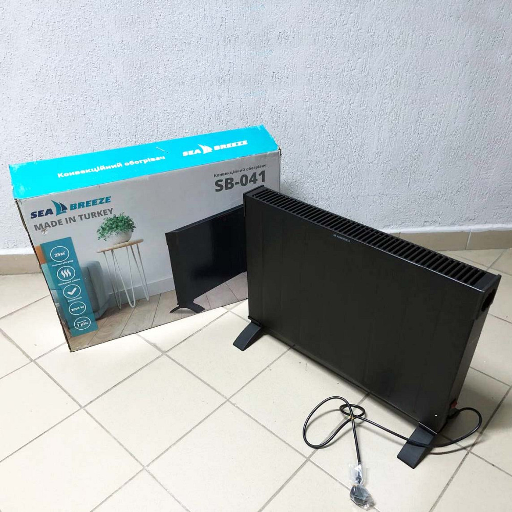 Мощный конвектор для дома SeaBreeze SB-041 2000 Вт, Тонкий электрический конвектор VO-35 Львов - изображение 10