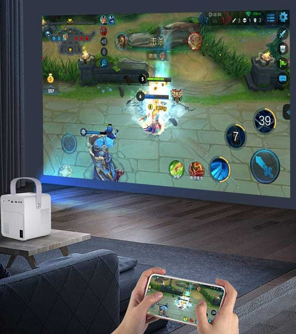 Проектор LedProjector P860 android version білий/чорний Харків - фото 5