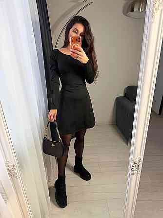 Жіноче романтичне плаття зі шнурівкою на спині мікродайвінг Чорний, 50/52 Одеса