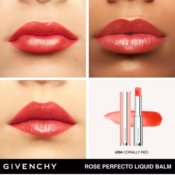 Бальзам для губ Givenchy (Живанші) Rose Perfecto 304 Coral Red Слов'янськ