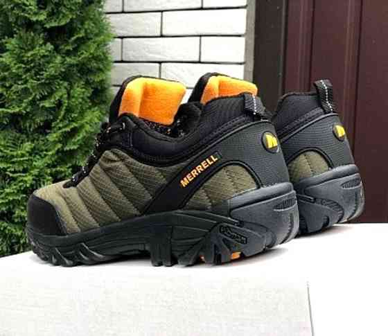 Кросівки MERRELL ТЕРМО Gore-Tex Чоловічі Хакі Меррілл Гортекс Зимові (розміри: 41,42,43,44,45) Відео Огляд Дніпро