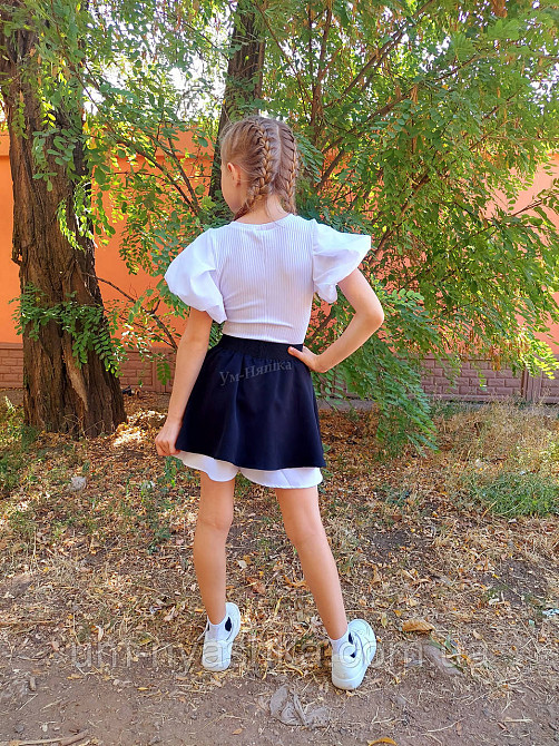 Спідниця-шорти синя152 Кривий Ріг - фото 6