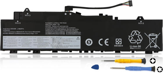 Аккумулятор K KYUER L19M3PF4 для Lenovo IdeaPad 5 14, 56.5 Вт·ч, 4955 мА·ч, 11.52 В, L19L3PF7 Киев