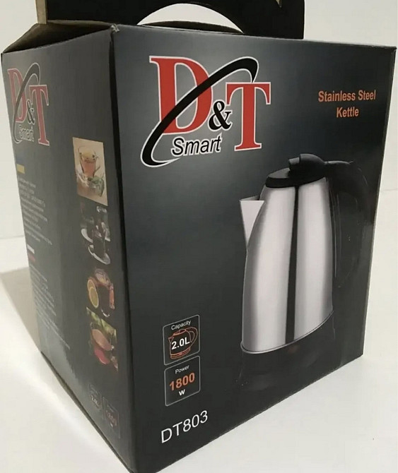 Электрочайник Domotec  D&T Smart DT-803 /2.0л чайник электрический. Киев - изображение 2