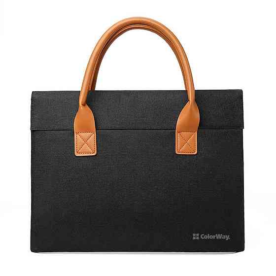 Сумка для ноутбука ColorWay Stylish 15.6 Black (CW-LBS156-BK) ( 23697 ) Харьков