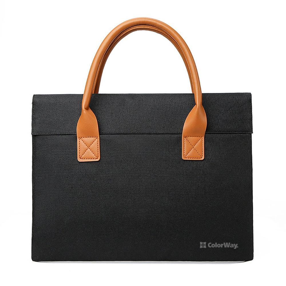 Сумка для ноутбука ColorWay Stylish 15.6 Black (CW-LBS156-BK) ( 23697 ) Харьков - изображение 2