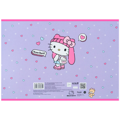 Альбом для малювання Kite Hello Kitty, 24 аркуша (HK25-242-1) Вінниця - фото 3