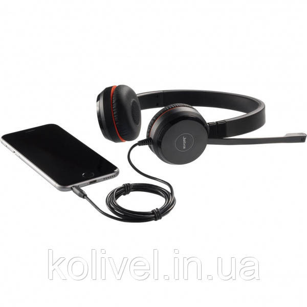 Гарнітура Jabra EVOLVE 30 II HS Stereo (14401-21) Киев - изображение 4