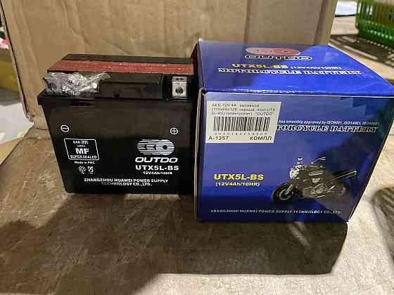 Аккумулятор 12V 4А заливной (119x60x128, черный, mod:UTX 5L-BS) Мукачево