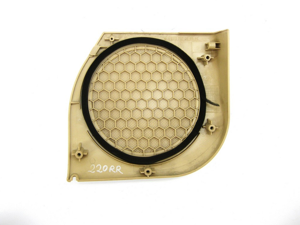 Mercedes-Benz  A2207370288 1A26 Накладка динаміка бежева на карті задніх правих дверей S-class short W220 S-class long V220 Одеса - фото 10