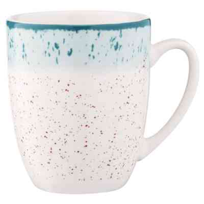 Чашка Ardesto Siena, 360мл, порцеляна, біло-блакитний (AR2936SWB) Вінниця