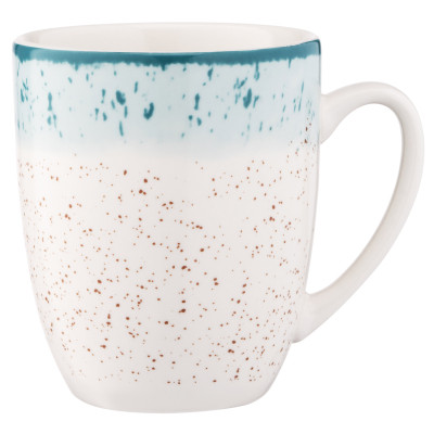 Чашка Ardesto Siena, 360мл, порцеляна, біло-блакитний (AR2936SWB) Винница - изображение 1