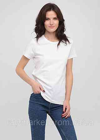 Футболка базова щільна  Stedman Comfort-T жіноча біла (ST2160-WHI) Київ