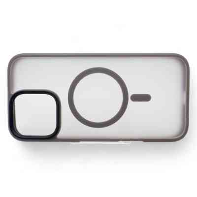 Чехол для мобильного телефона BeCover Metal Buttons Case (MagSafe) для Apple iPhone 16 Pro Max Gray (712101) Винница
