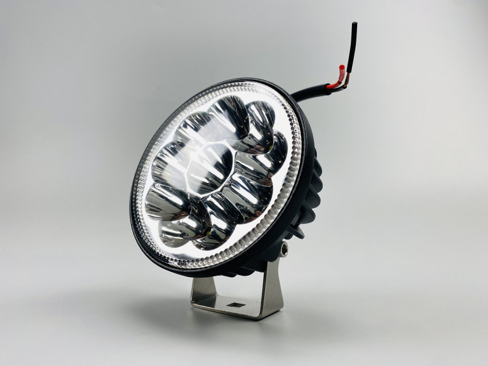 Світлодіодна робоча фара світло для протитуманних фар автомобіля, Фара LED кругла - прожектор Мукачево - фото 9