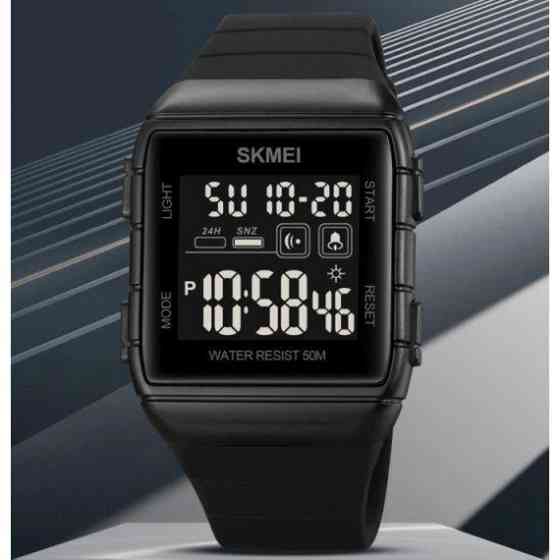 Чоловічий наручний годинник Skmei Hakaton Pro (Чорний) Вінниця