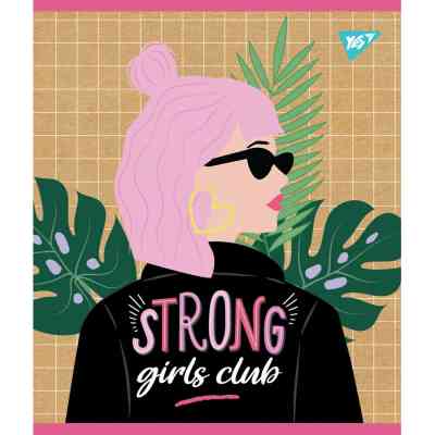 Зошит Yes А5 Girls Крафт 18 аркушів лінія 5 дизайнів (765089) Вінниця