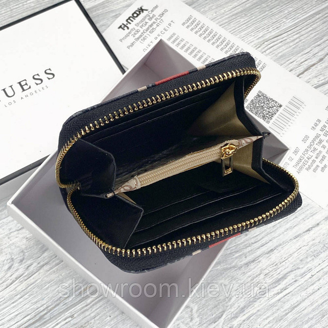 Жіночий невеликий гаманець Guess (900825) grey Київ - фото 3