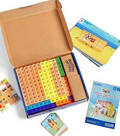 Учимся считать MathLink Cubes 21–30  hand2mind  Numberblocks 21-30 Харьков