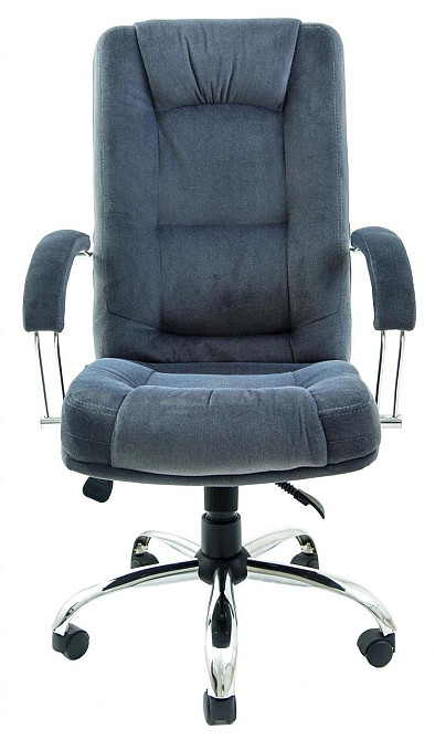 Офісне Крісло Керівника Richman Alberto Misti Dark Grey Хром М3 MultiBlock Темно-Сірий Київ - фото 2