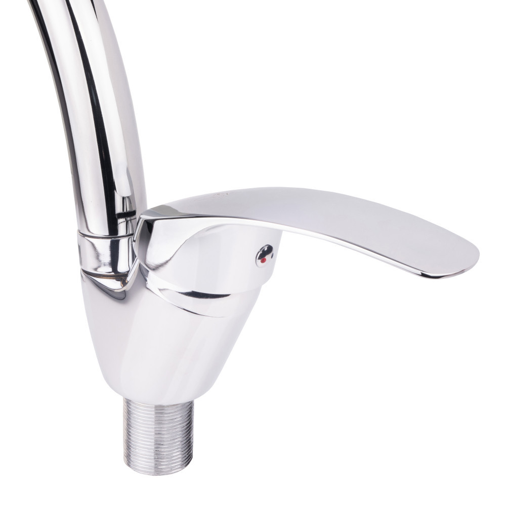 Змішувач для кухні Lidz Mars 008F (k40) LDMAR008FCRM34858 Chrome Київ - фото 3