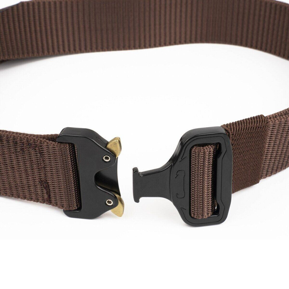 Ремінь чоловічий текстильний Vintage 20338 Коричневий Київ - фото 4