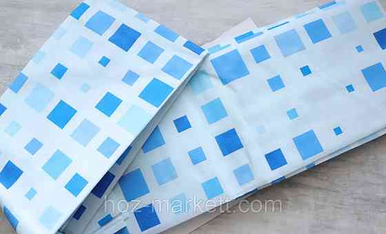 Штора в ванную Миранда Efes 180 х 200 см голубая Харьков