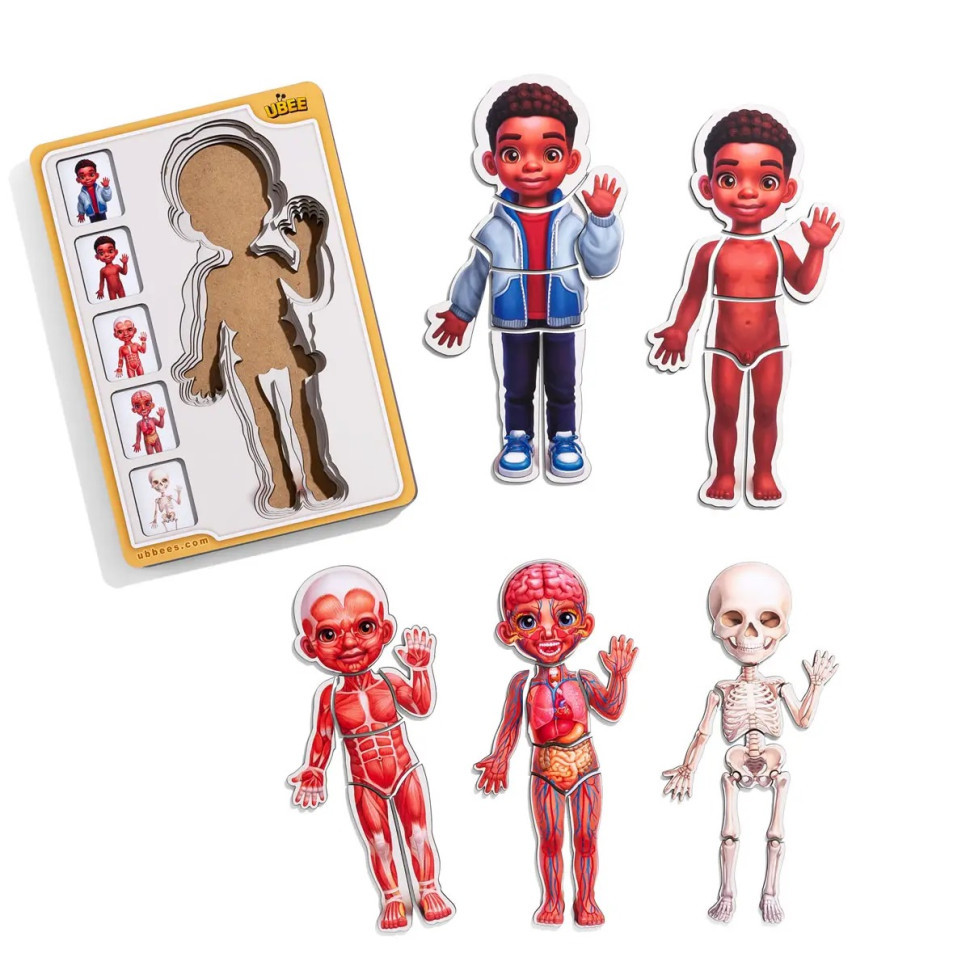 Деревянный пазл-вкладыш 