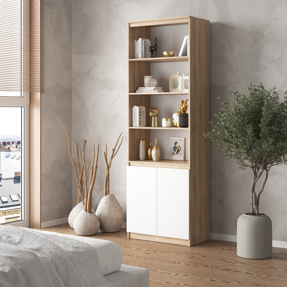 Шкаф для книг VAYS, пенал с полками R-29 Львов - изображение 4