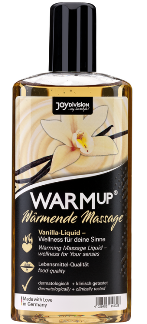 Масажна олійка - WARMup Vanilla, 150 мл Sex Aura Київ - фото 1