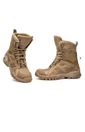 Мужские тактические летние ботинки 8022 с сеткой – водонепроницаемые, влагостойкие берцы для военных и туризма 43 (28,5) Харьков