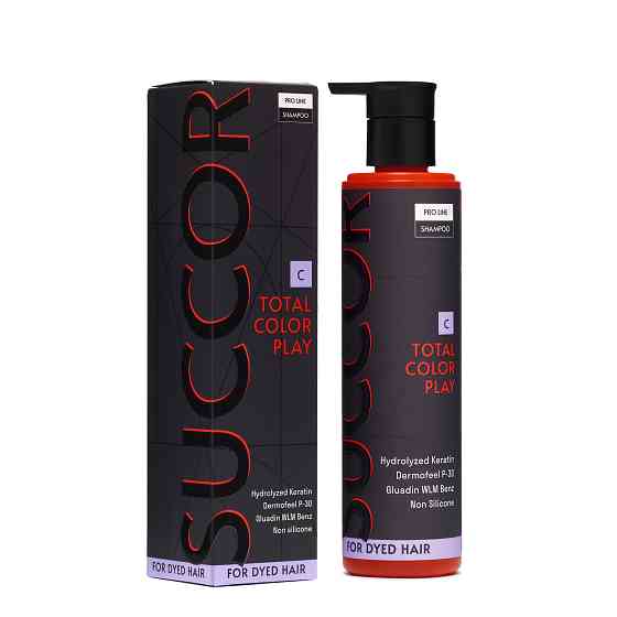 Шампунь для фарбованого волосся Total Color Play Shampoo Succor 250 мл Вінниця