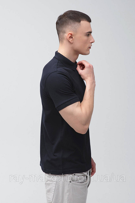 Поло классическое Stedman Lux Polo мужское черное (ST9060-BLO) XXL Киев - изображение 11