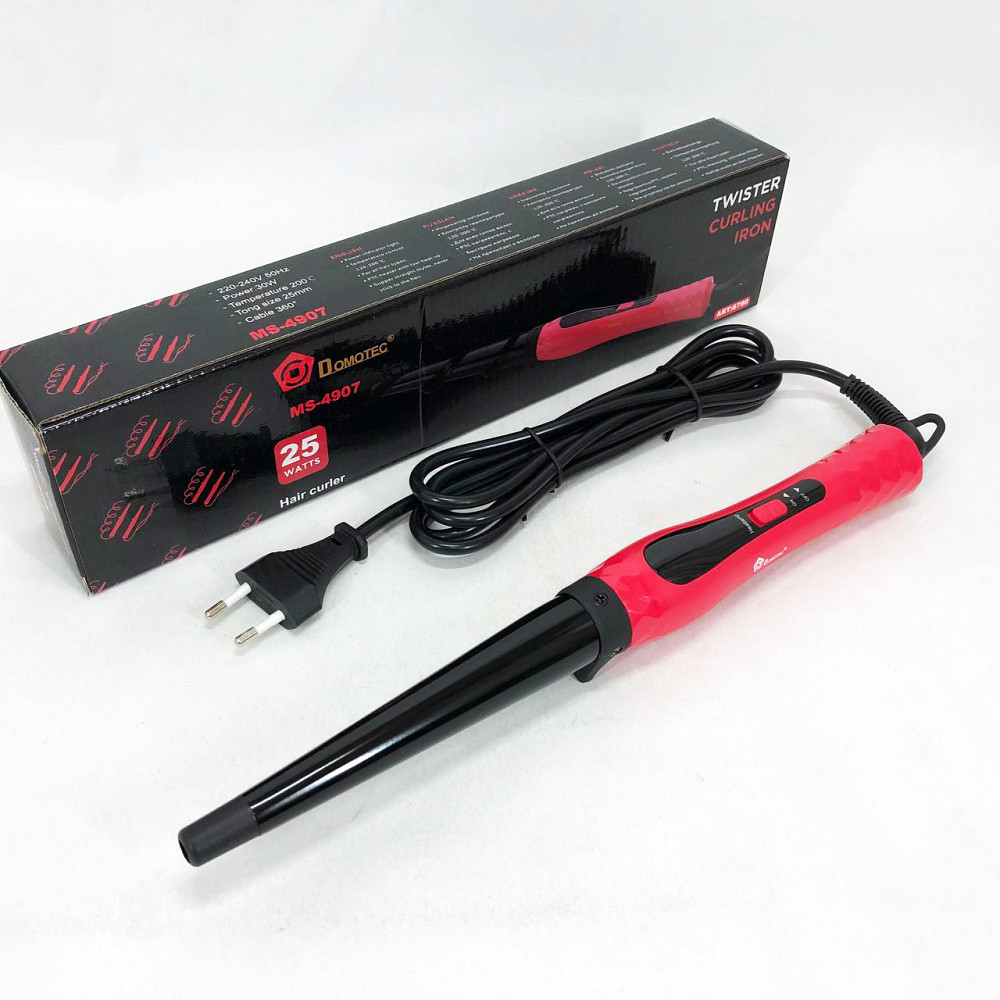 Професиональная плойка для завивки волос DOMOTEC MS-4907, Щипцы плойка кудри для волос QN-78 Львов - изображение 6