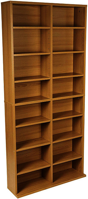 Книжковий стелаж "Оруел 66" охра Миколаїв - фото 1