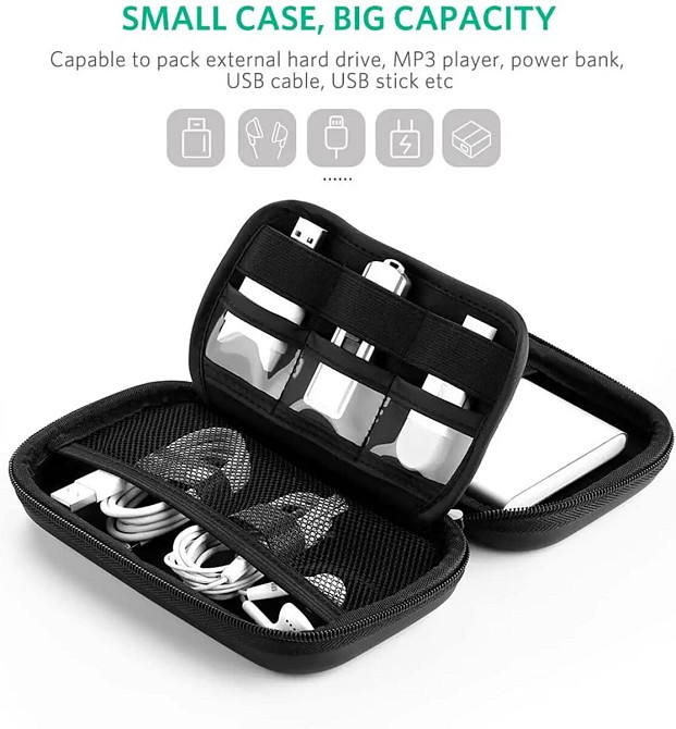 Органайзер для HDD UGREEN LP128 Hard Disk Case Small Size(UGR-40707) (UGR-40707) Киев - изображение 2