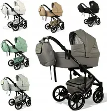 Дитяча коляска MOMMO ULTRA Wózek Wielofunkcyjny 3w1 + Fotelik Cosmo I-size z adapterami Київ - фото 1