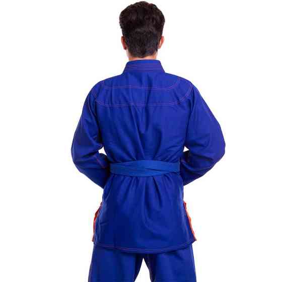 Кимоно для джиу-джитсу (без пояса) VELO VL-6651 размер 140-200см синий Спортивная форма Киев