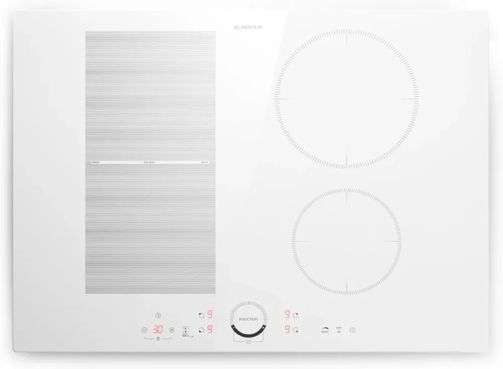 Варочная поверхность Klarstein Delicatessa 70 Hybrid Biały Киев - изображение 1
