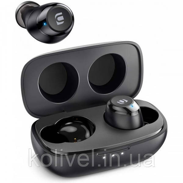 Навушники з мікрофоном UGREEN HiTune True Wireless Stereo Earbuds aptX™ (WS100) Чорні (80606) Київ - фото 4