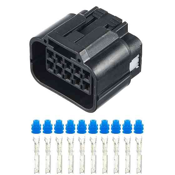 Роз'єм конектор 10-кон., 6189-0768, SUMITOMO Японія універс., Моторний відсік, Mazda Київ